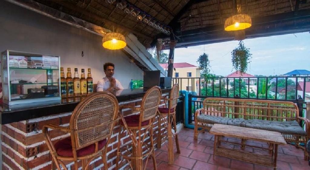 Pension Lodge Сиемрип Экстерьер фото